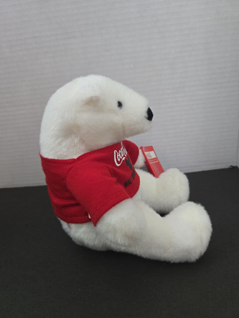 Walt Disney World X Coca-Cola White Plush Bear with Red Logo Tee - Picture 3 of 8